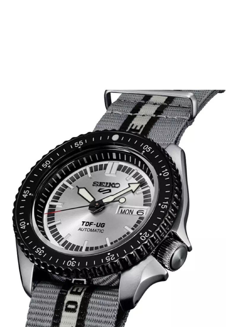 Seiko 5 Sports "Ultraseven" 55th Anniversary Limited Ed Automatic Watch SRPJ79K1