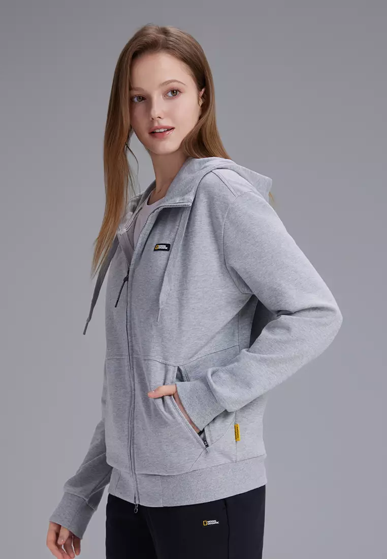 男女同款PINTAIL連帽拉鍊外套