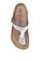 Birkenstock silver Gizeh Metallics Sandals BI090SH0RCOGMY_4