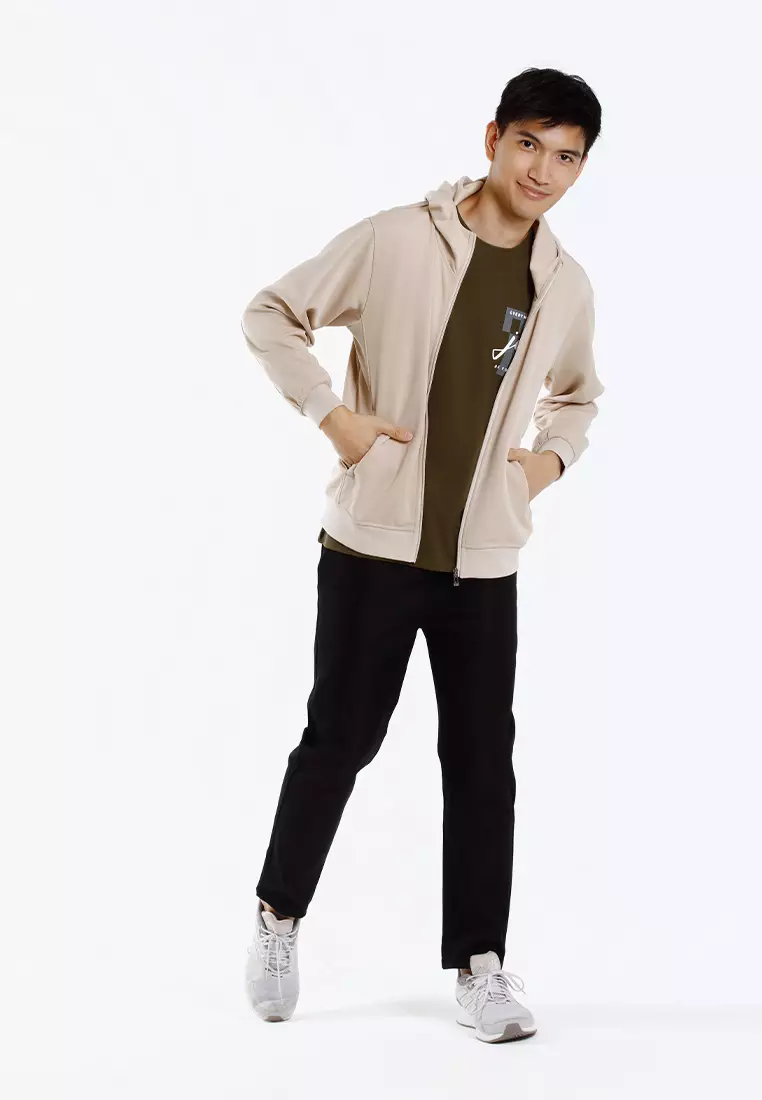 Forest Roman Hooded Spring And Autum Jacket - 30402-16LightKhaki