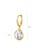 Krystal Couture gold KRYSTAL COUTURE Precious Drop Earrings Clear Embellished with Swarovski® crystals-Gold/Clear E31A5ACABB6871GS_5