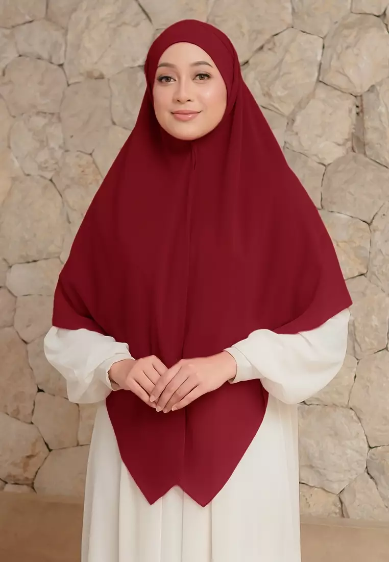KHIBAN KHAIRA MAGNET PLUS NIQAB - MAROON
