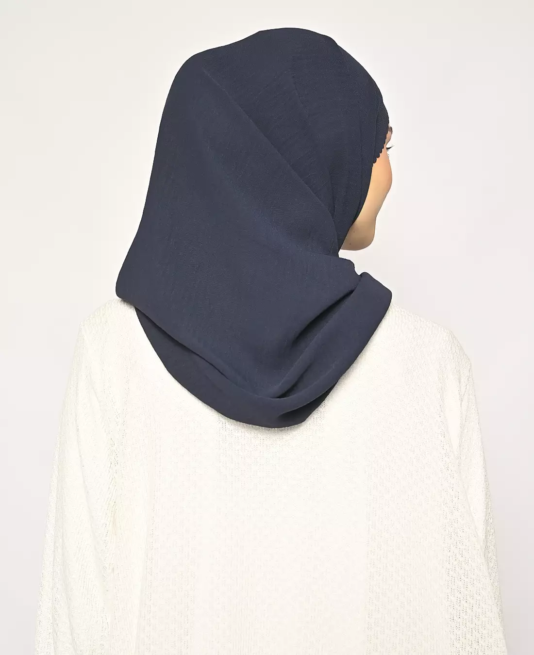 Pasmina Saina Lasercut Dusty Navy