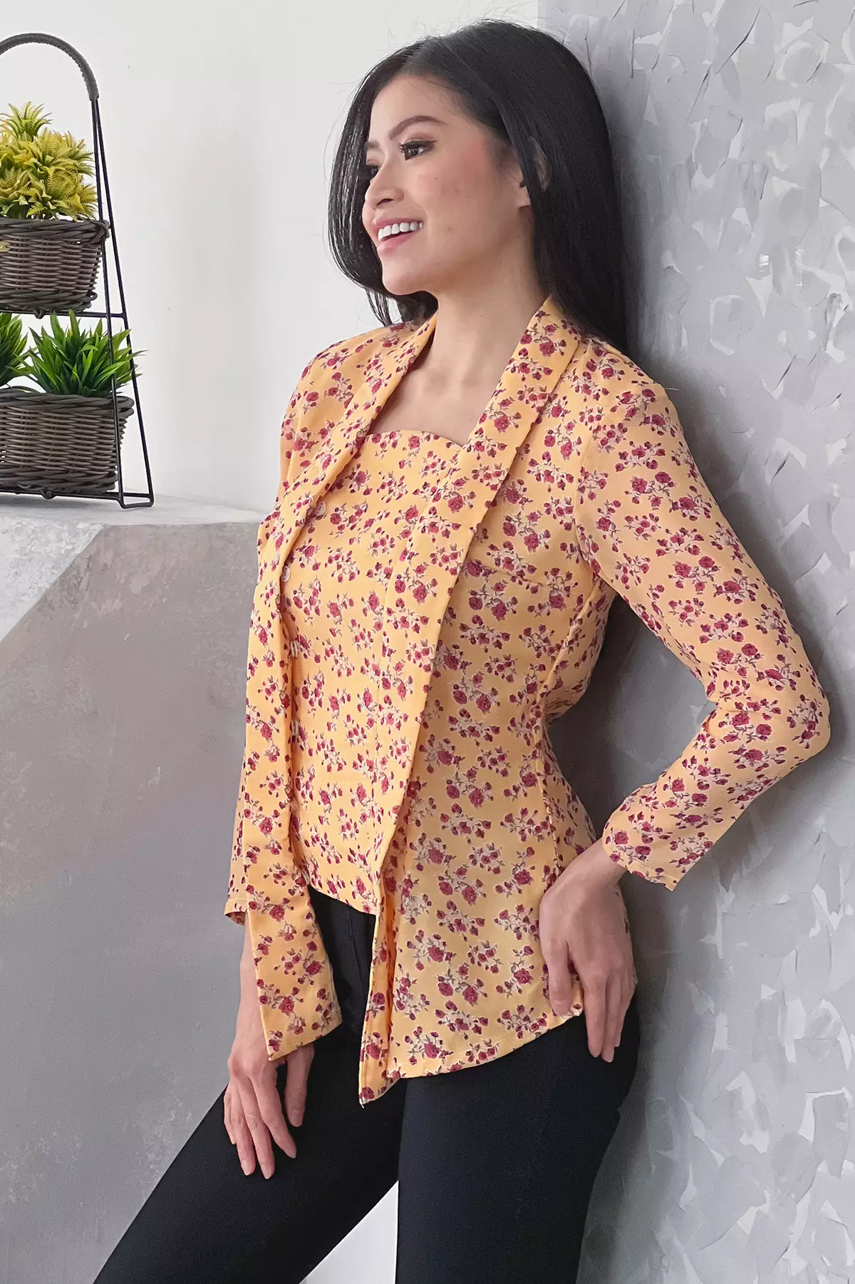 Charisma Cempaka Peach Kebaya