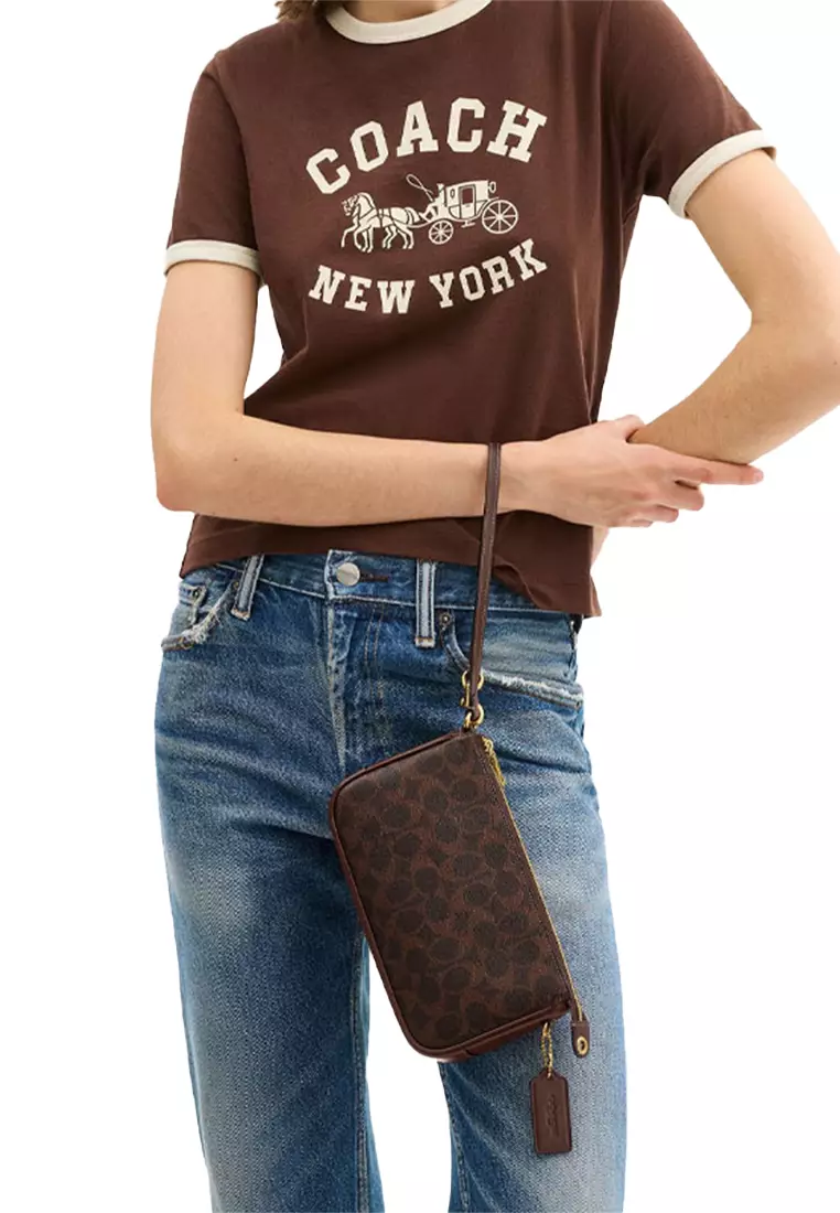 Buy COACH Plaza 21 Women's Shoulder Bag Maple in Brown CCC42 2026