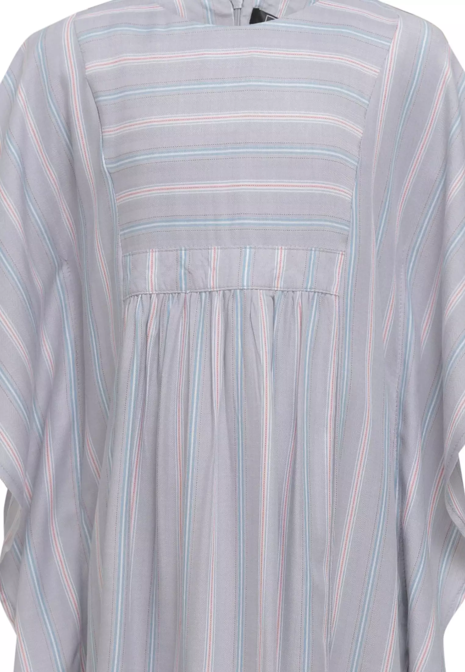 MFMW Lil Luyanda Dress Kaftan Anak Abu Motif Salur