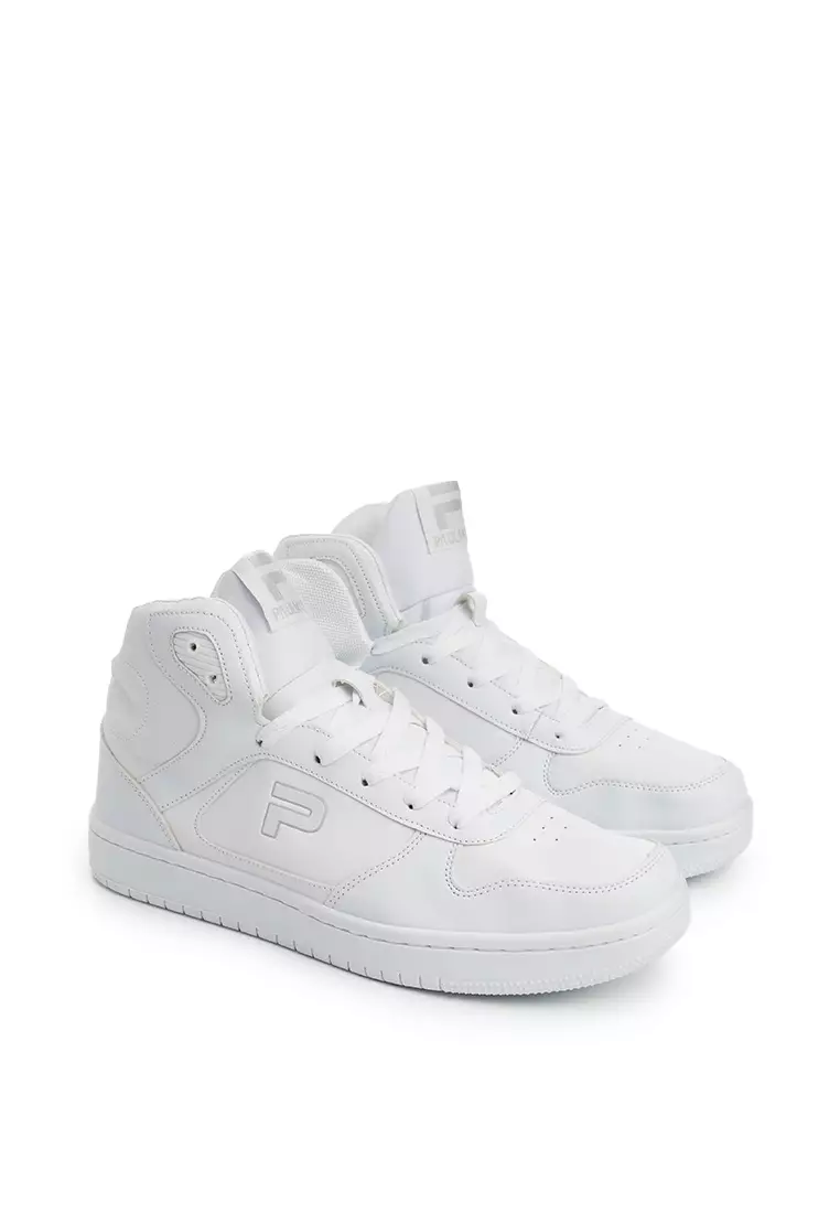 PAULMAY - Sepatu Sneakers Pria Lisbon High - White
