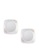 Corelle Corelle Vitrelle Tempered Glass 4 Pcs Square Round Lunch Plate - Sakura 5D257HLD9D255AGS_3