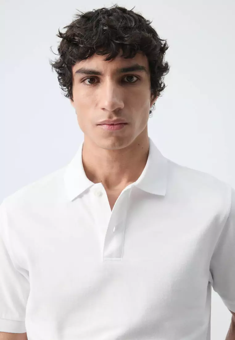 Regular-Fit Cotton Piqué Polo Shirt