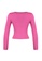 Trendyol pink Fashion' Rib Cardigan DC385AA860F00FGS_7