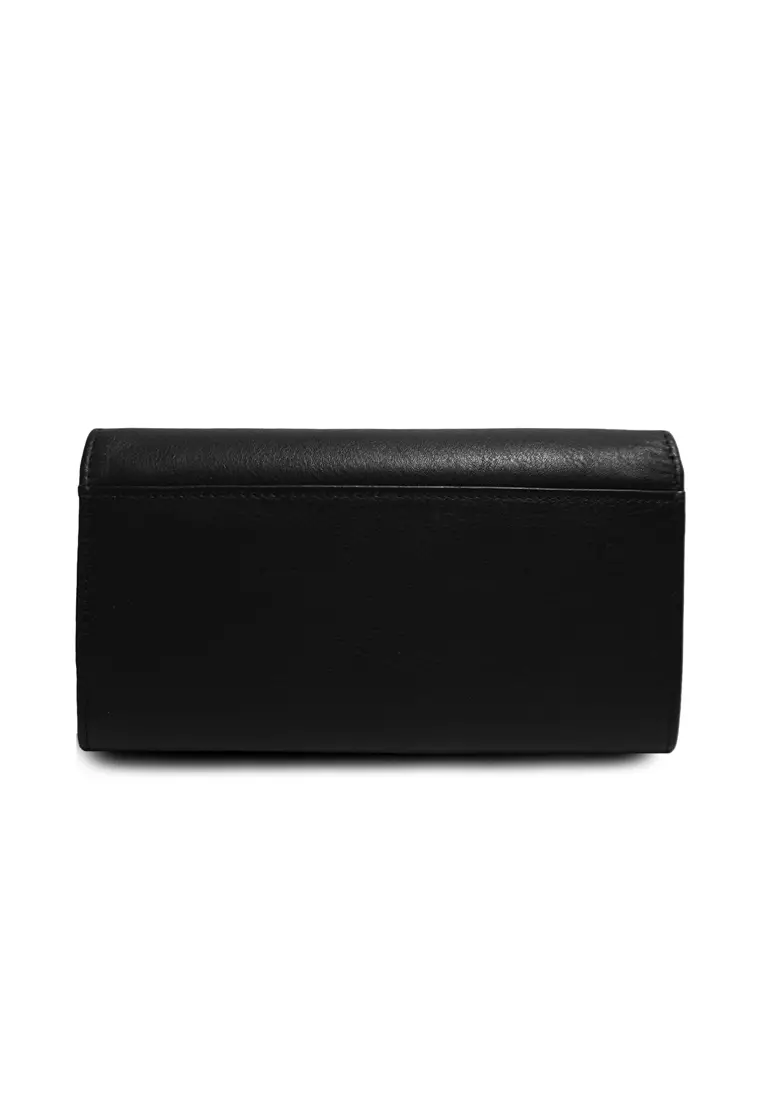 Buy Valentino Rudy Valentino Rudy Leather Trifold Long Wallet 2023 ...