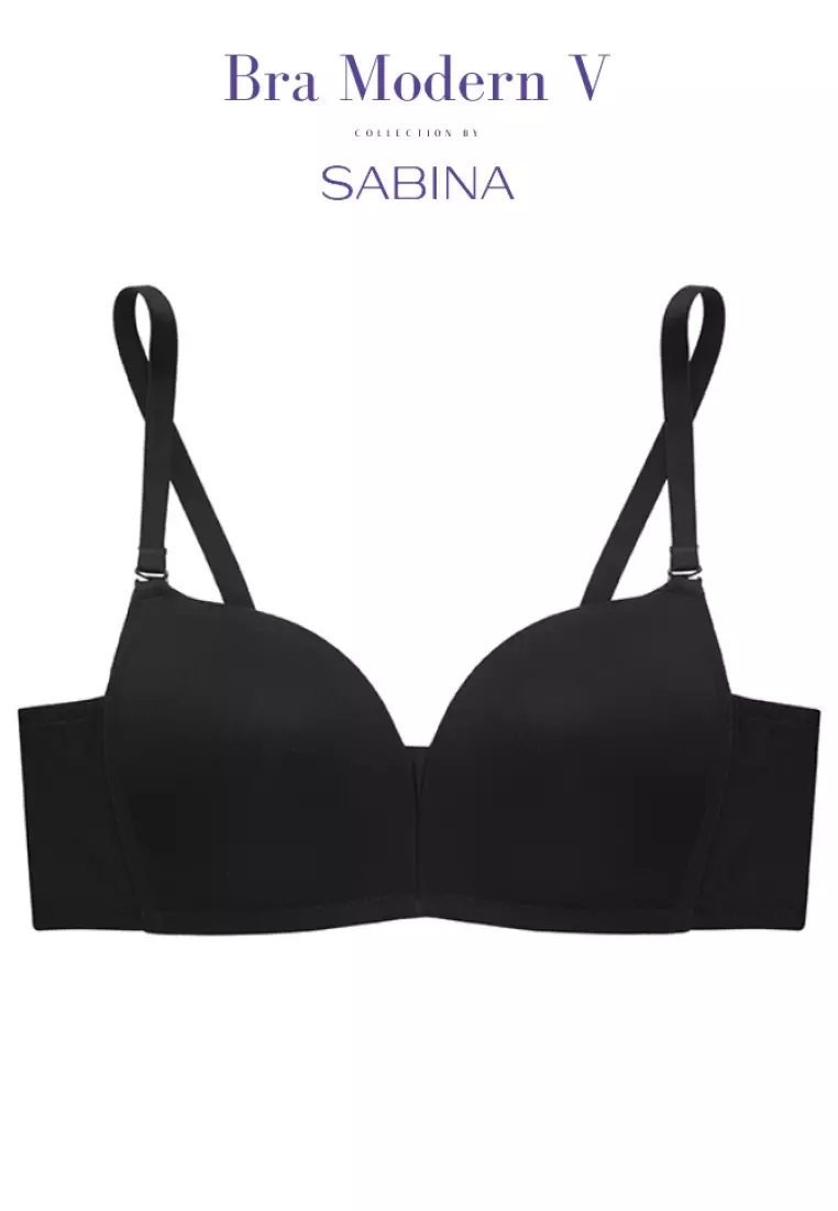 Buy SABINA Cleavage Effect Non Wire 3.2cm Padded Push Up Bra Removable  Traps SBXI91500 2024 Online