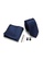 Kings Collection blue Blue Tie, Pocket Square, Cufflinks, Tie Clip 4 Pieces Gift Set (KCBT2116) 92418AC71A8A5AGS_2