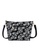 STRAWBERRY QUEEN black and white Strawberry Queen Flamingo Sling Bag (Floral AN, Black) F76CEACB86664DGS_4