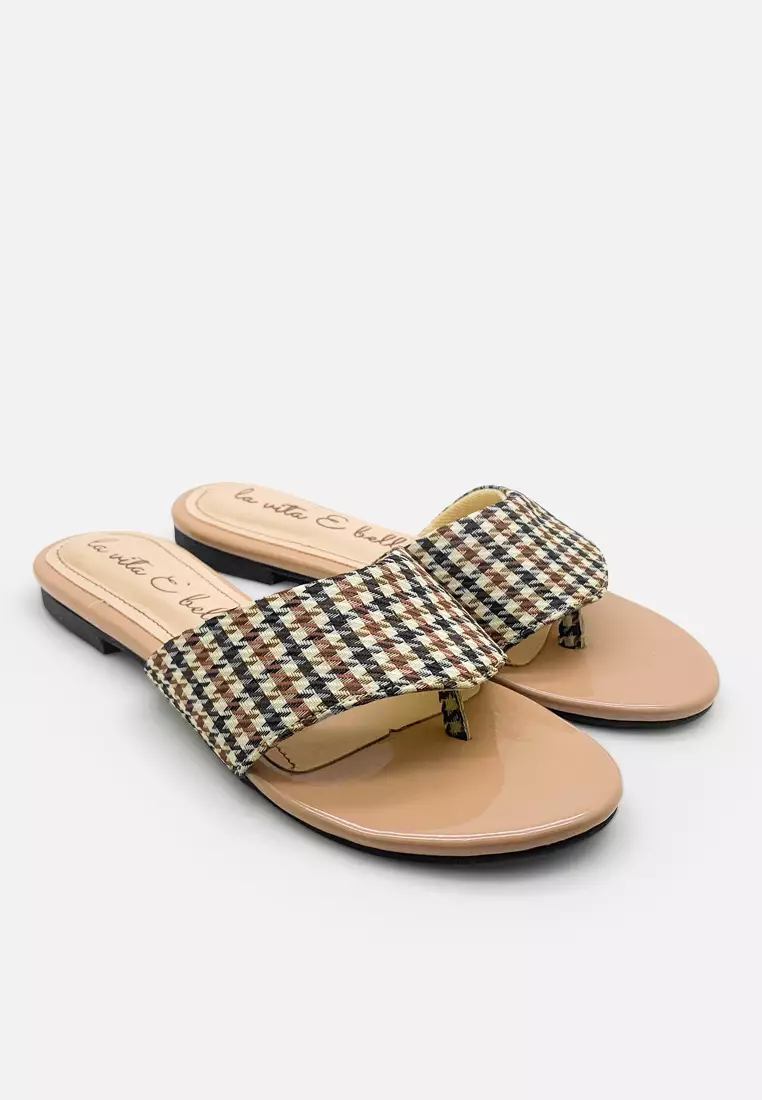 Giselle Sandal Flat Flip Flop Wanita