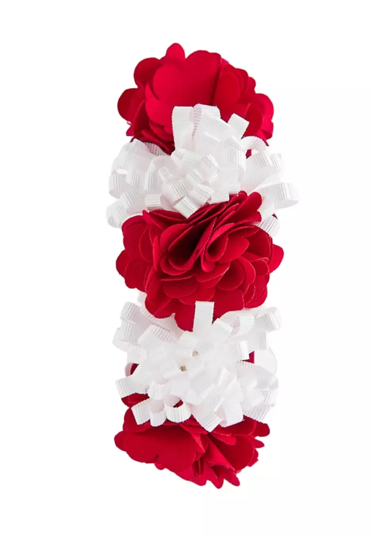 Filina Headband- Red