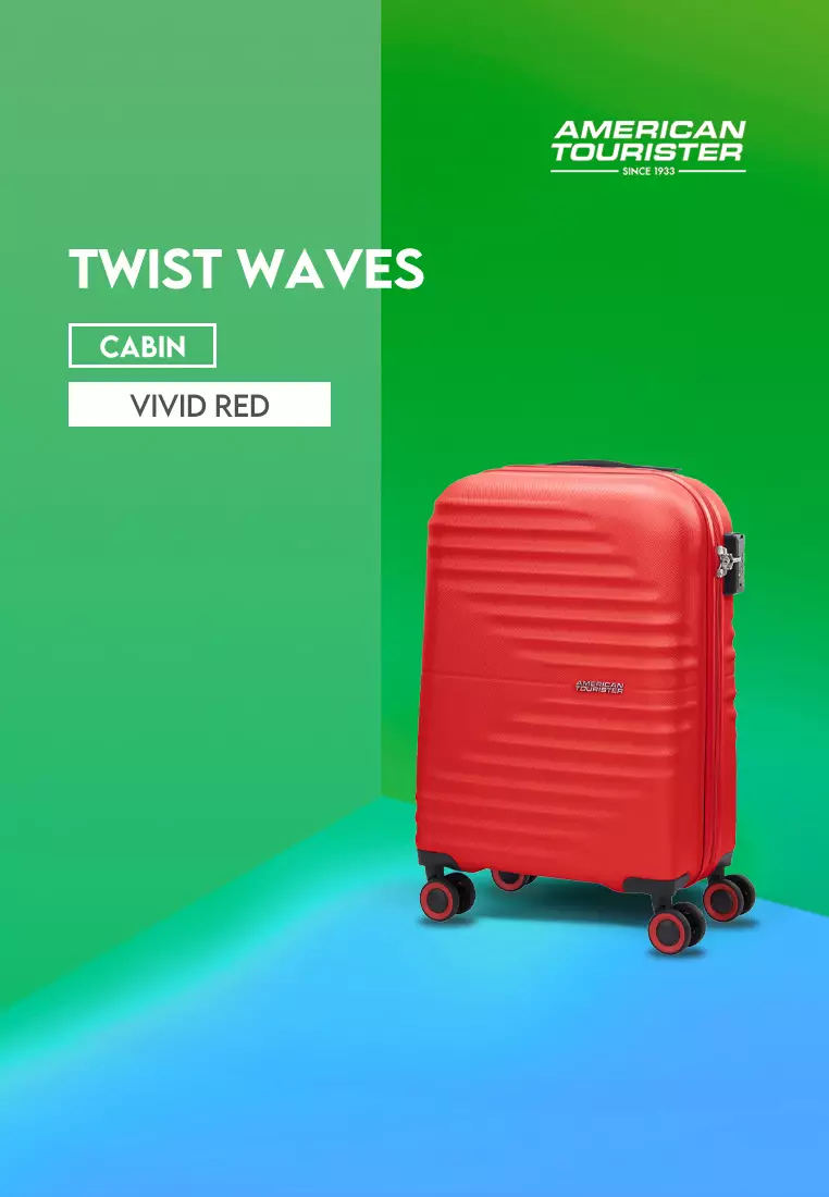 Jual American Tourister American Tourister Koper Hardcase Twist Waves