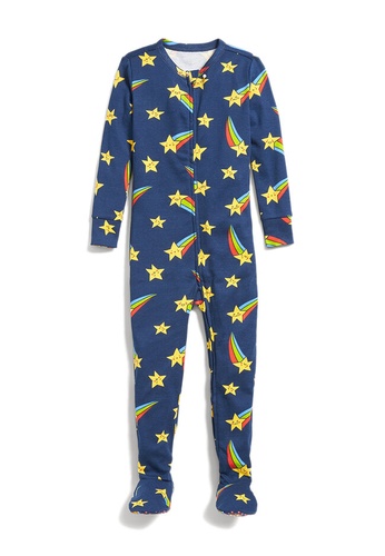 Old Navy multi Toddler & Baby 2-Way Zip Sleep & Play Footed Pyjama Bodysuit 47556KA9043876GS_1