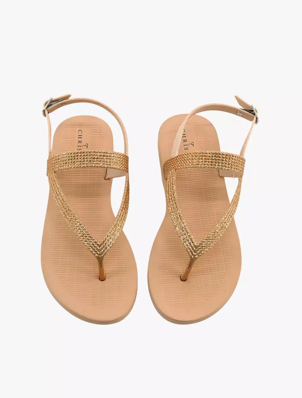 Payless Chrissie Womens Niamh Jelly Sandals - Nude_05