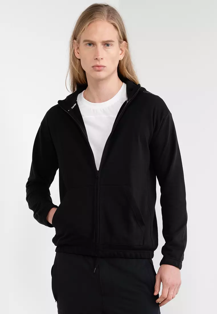 Calvin klein performance zip on sale up