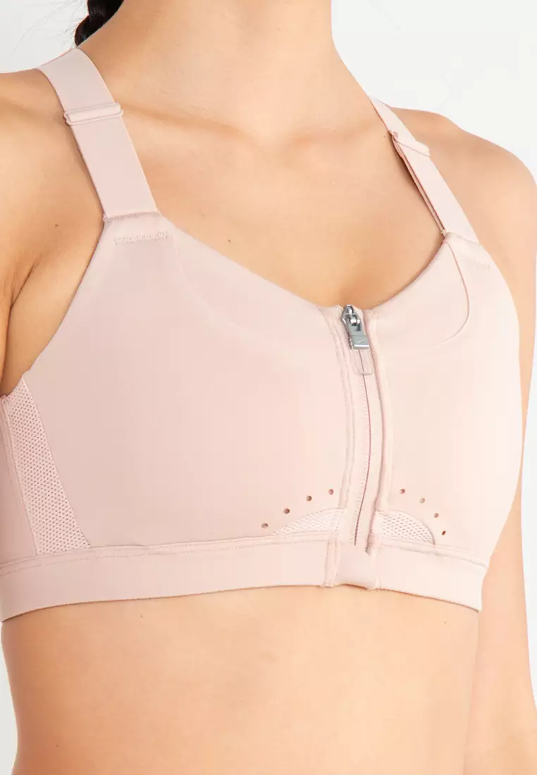 Buy Nike Alpha High-Support Padded Zip-Front Sports Bra Online