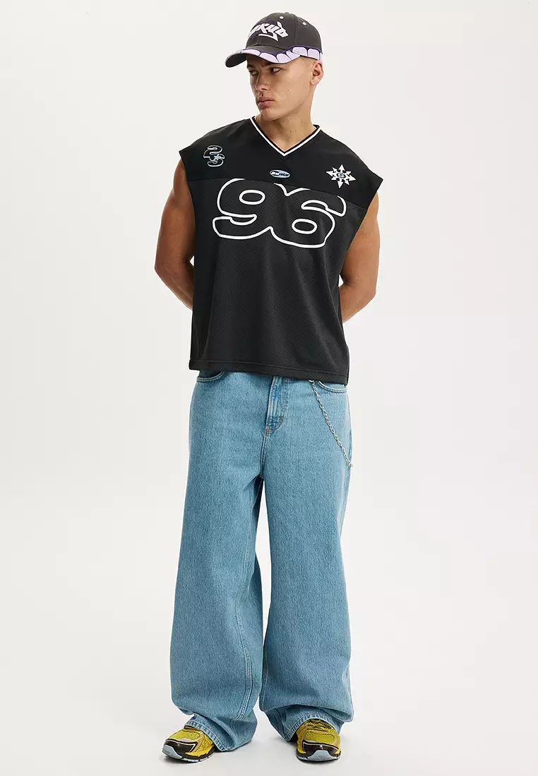 Football Muscle Jersey Top