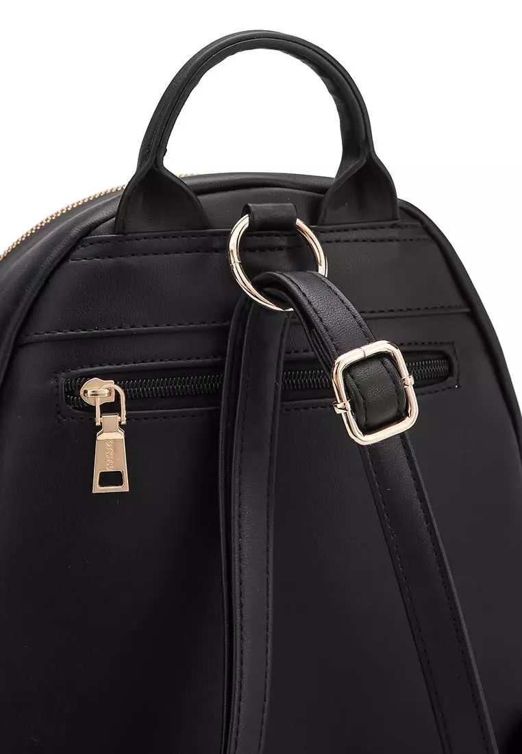 GYKACO KIMA Black - Tas Ransel Wanita - Fashion Backpack (IMPORT)