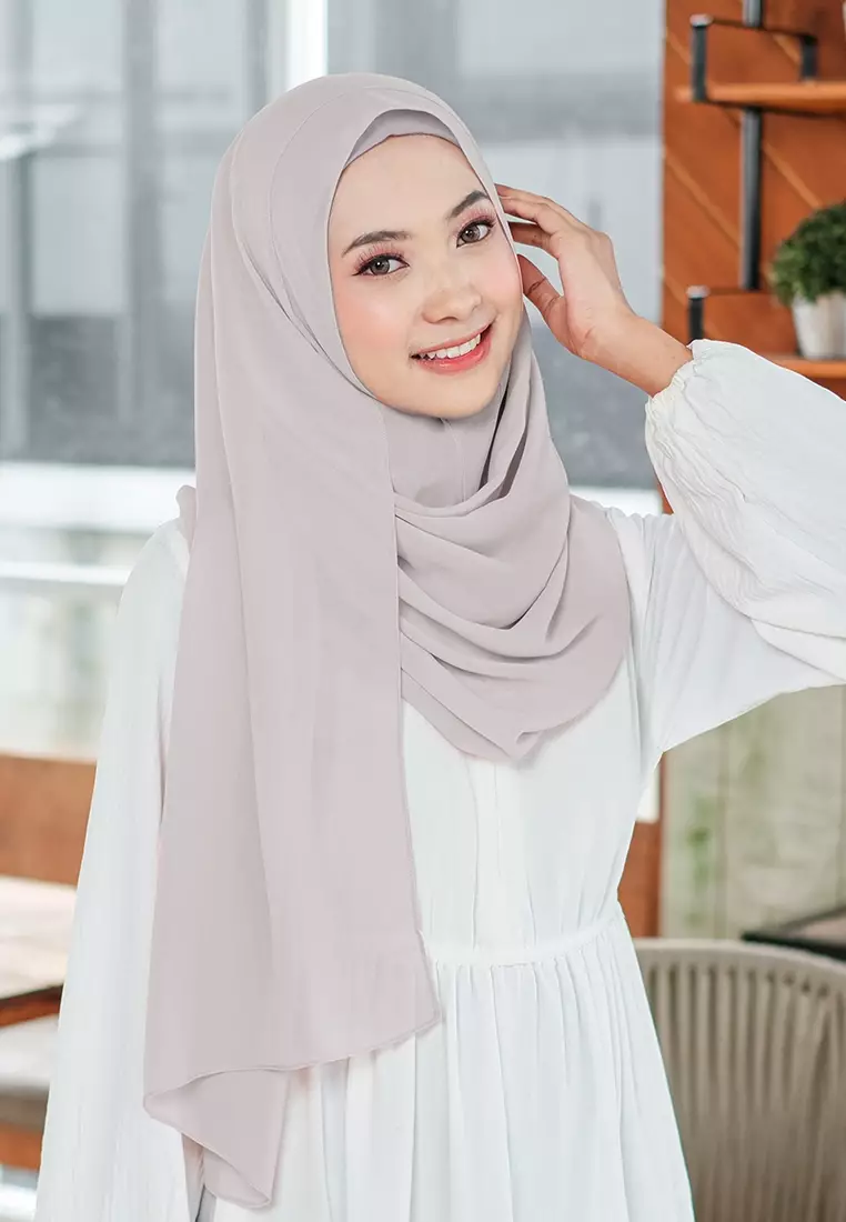 HIJAB INSTAN SHEILA - LIGHT GREY