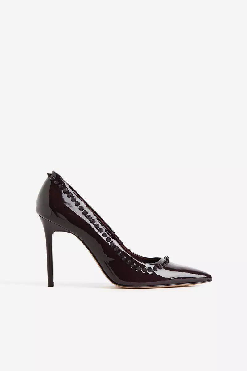 Discount on H&m  shoes - SKU: Stud-Detail Court Shoes