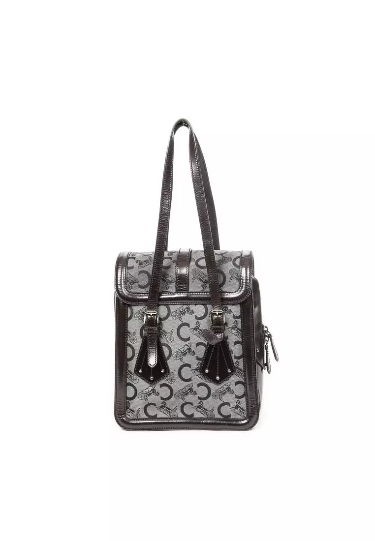 Pre-Loved Flap Buckle Shoulder