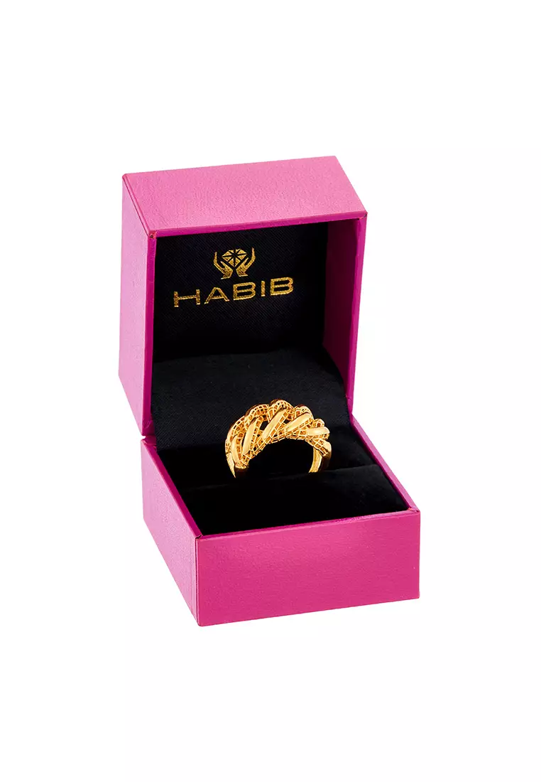 HABIB 916/22K Yellow Gold Ring AR80500424(A)