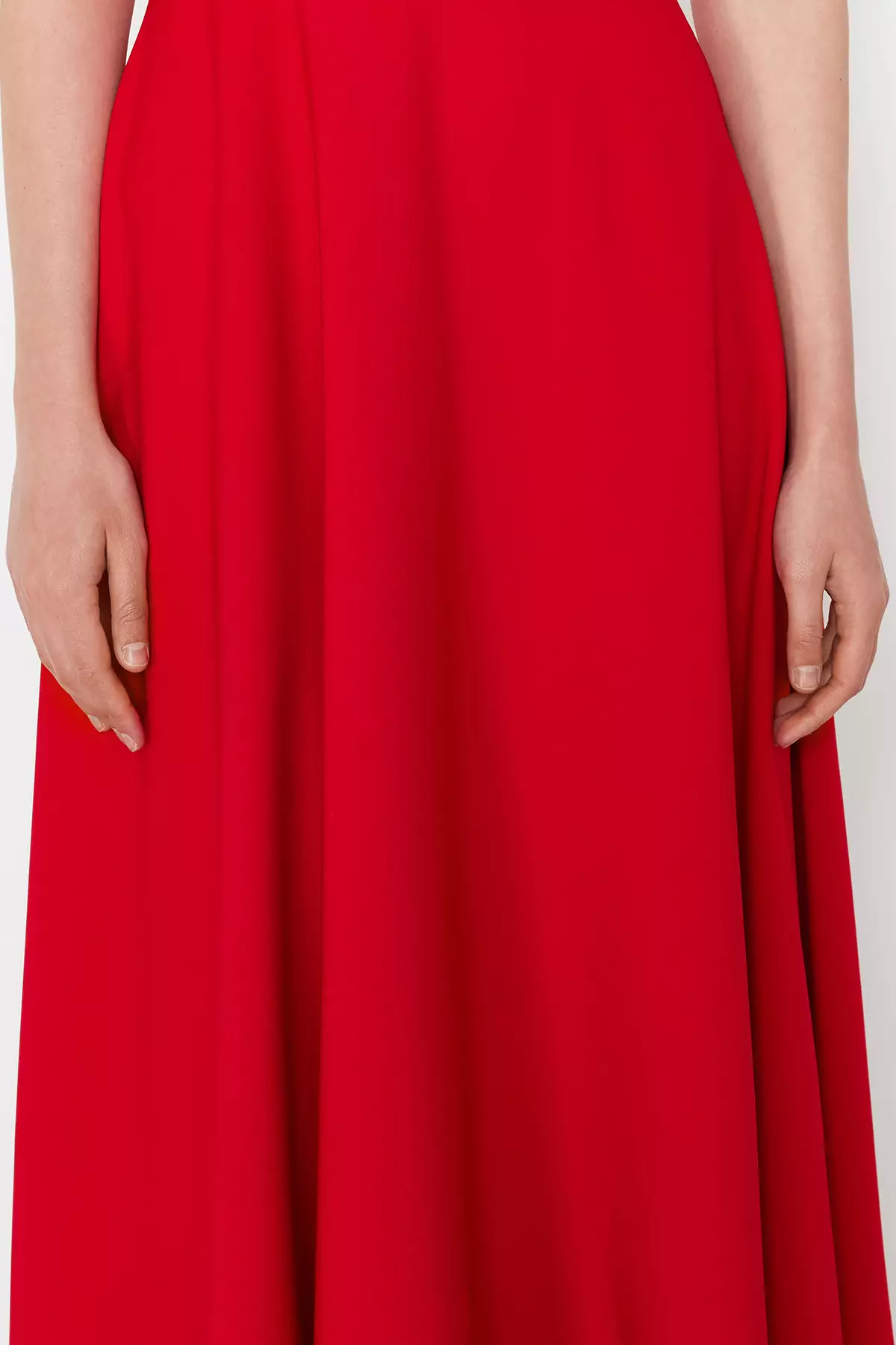 Strapless Midi Dress