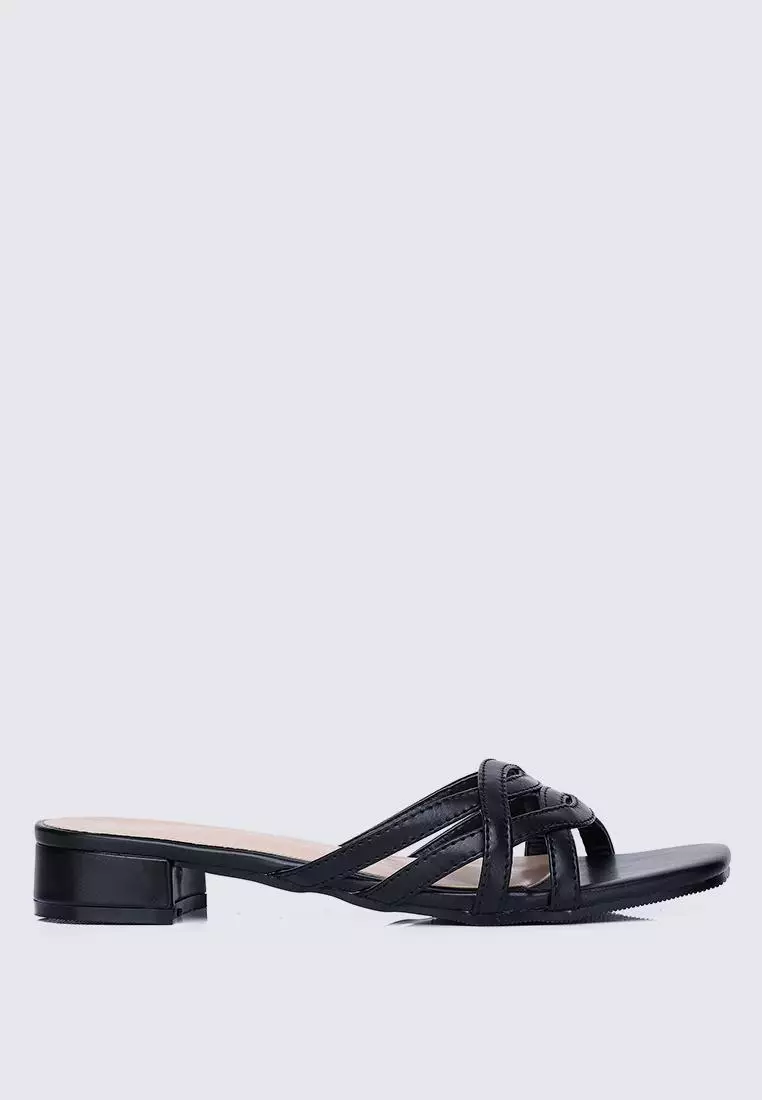 Discount on My Ballerine  shoes - SKU: My Ballerine Enmi Comfy Sandals In Black