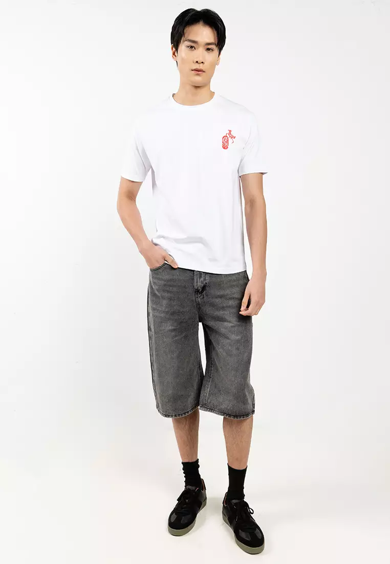 Chinese Scripted Horse 印花T恤