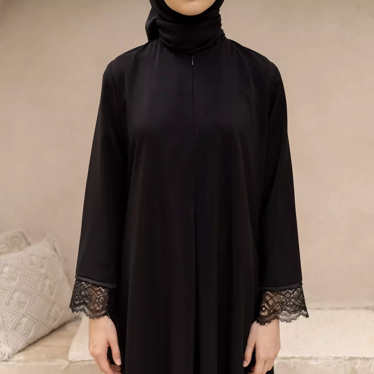 EPC Abaya Amara - Black - Moonlit Elegance Series