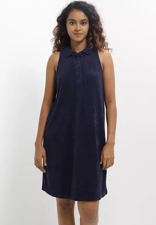 Gap navy blue dress discount