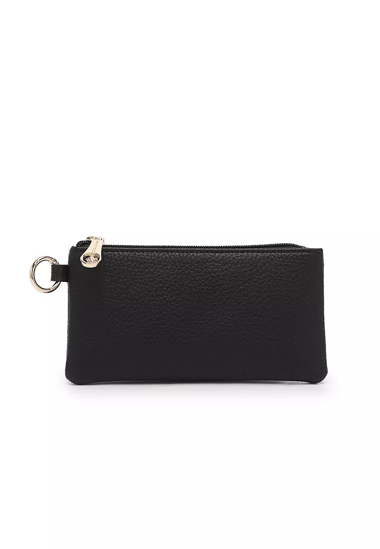 Women's 2-in-1 Tote Bag & Pouch - Black