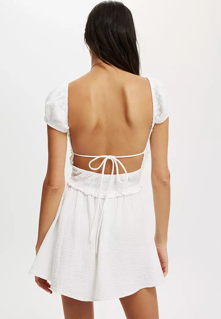 Charlie Open Back Mini Sundress