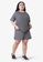 Mis Claire grey Mis Claire Sera Premium Staycation Short Sleeve Tee - Grey 0E104AAEAF8681GS_2