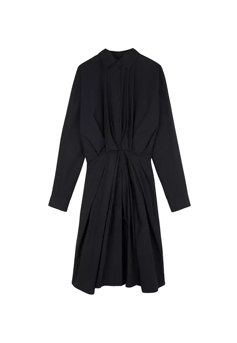 JNBY女士襯衫直筒連衣裙