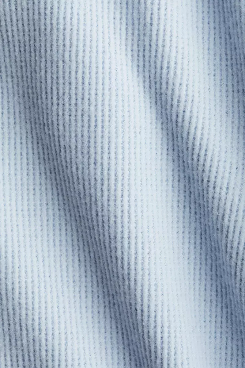 Waffled drawstring trousers