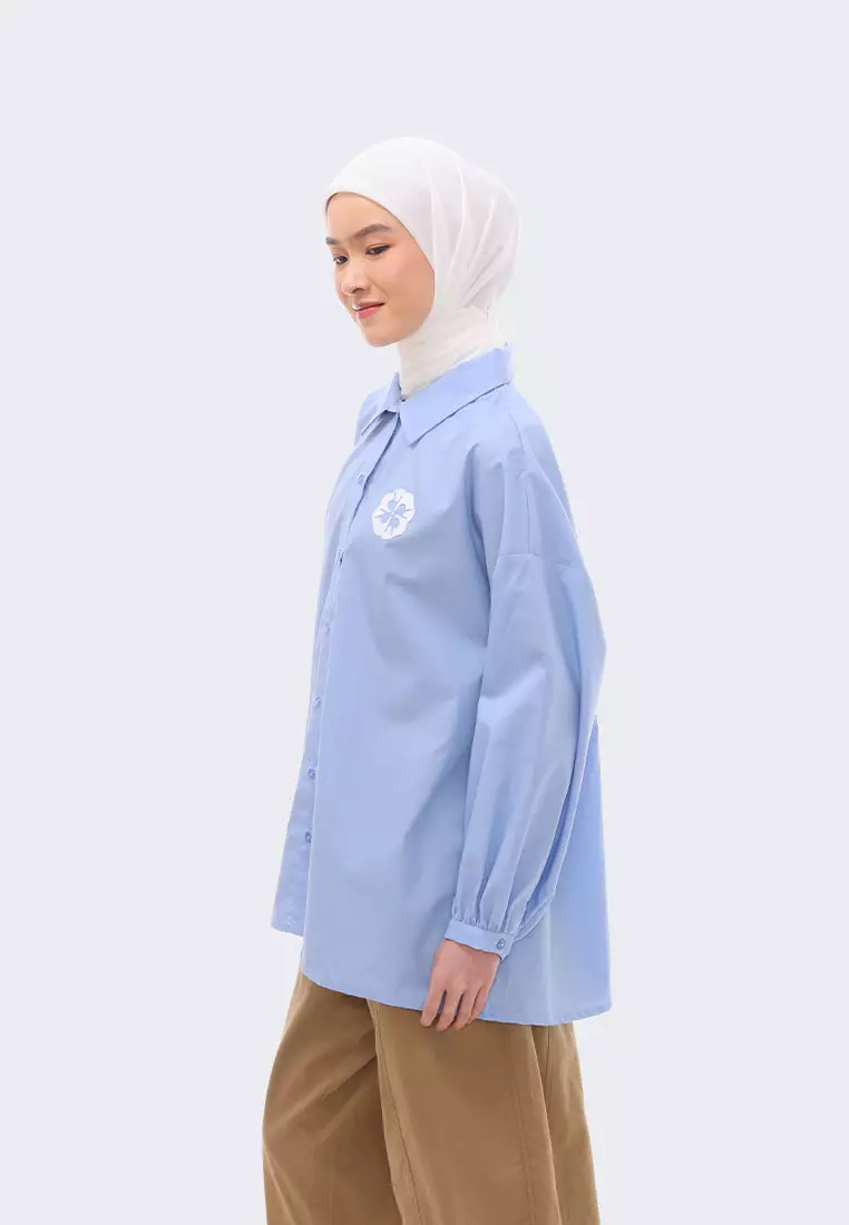 Ria Miranda Blue Sky Athena Shirt