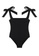 Sunnydaysweety black Retro Style Strappy Simple One-Piece Swimsuit A21031803 77585USEEAF3E5GS_8
