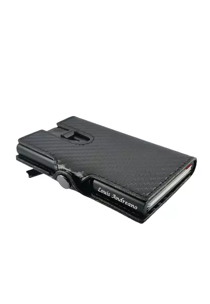 Carbon Card Case with RFID Blocking