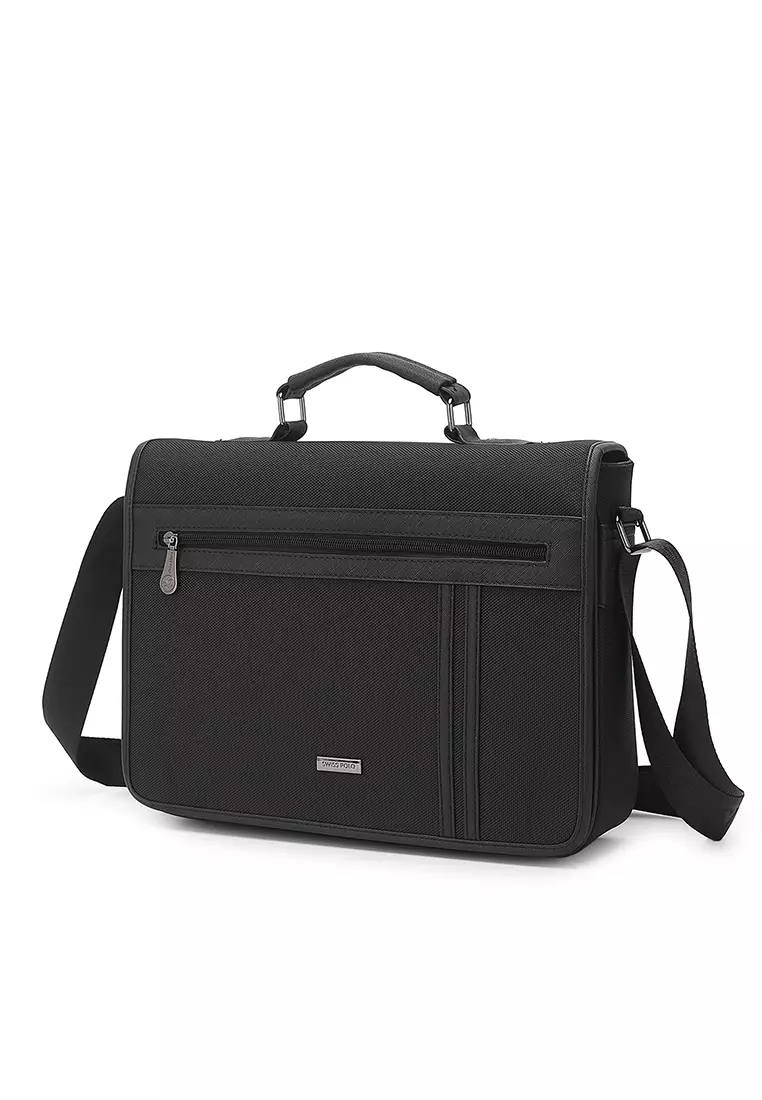 Men's Messenger Bag / Sling Bag / Crossbody Bag - Black
