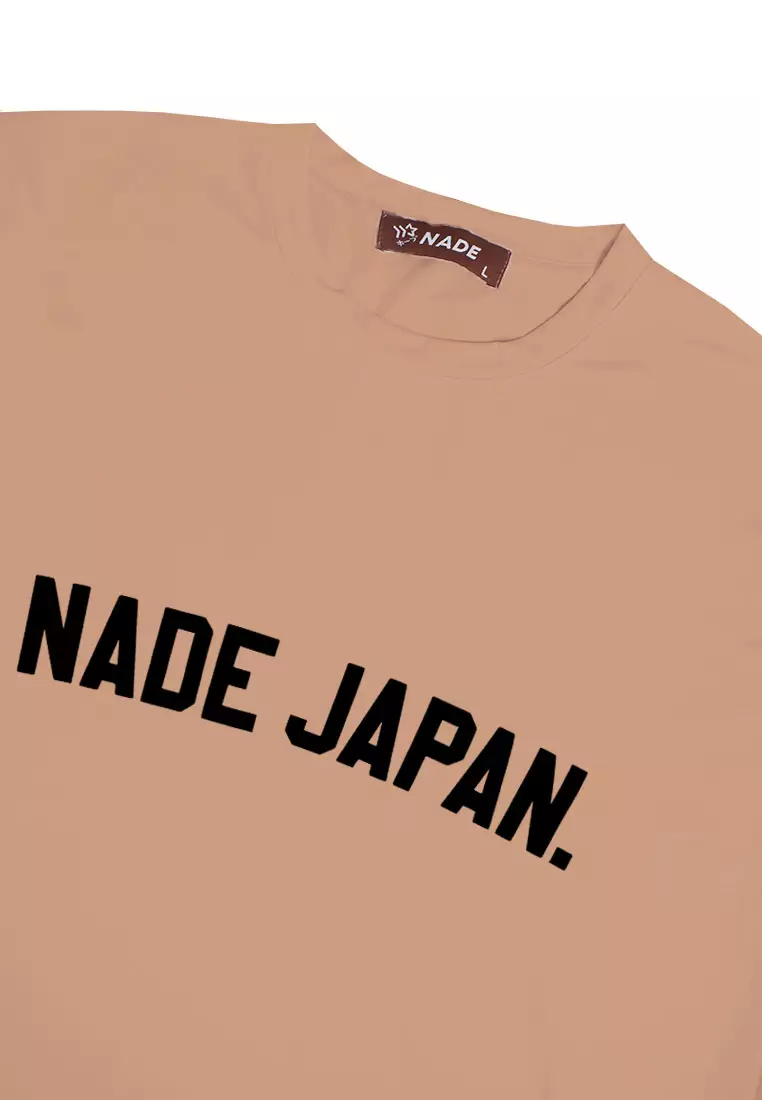 Nade NTC10 kaos pria tangan pendek nade japan dateng khaki