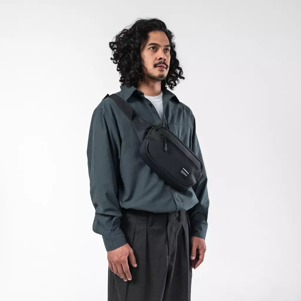 Bodypack Patrol 2.0 Waist Bag Tas Pinggang - Hitam