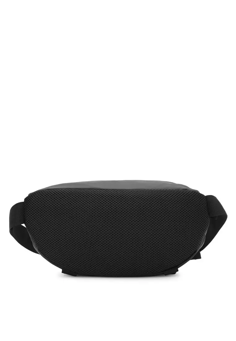 Men's Waist Bag / Belt Bag / Chest Bag - Black