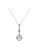 Her Jewellery silver CELÈSTA Moissanite Diamond - Mon Elégance Pendant (925 Silver with 18K White Gold Plating) by Her Jewellery 5CF9EACB982744GS_3