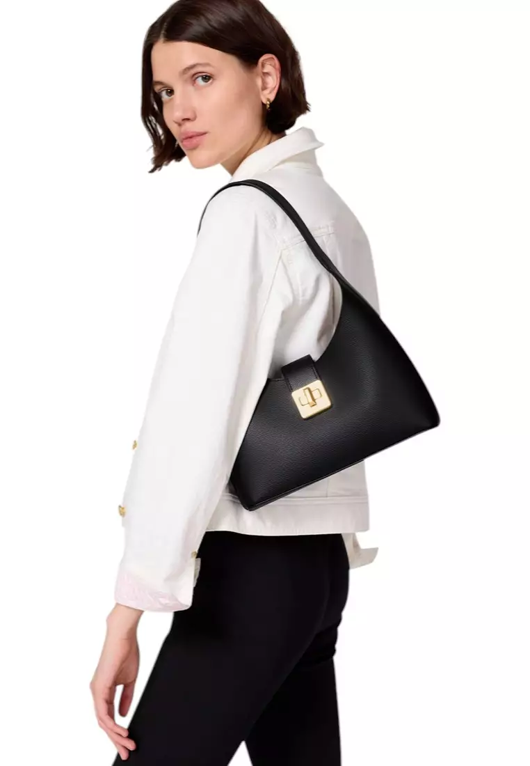 Phoebe Large Shoulder Bag - Black